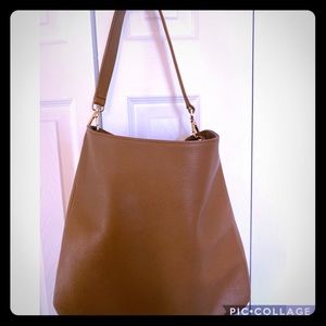 AQUA leather hobo handbag